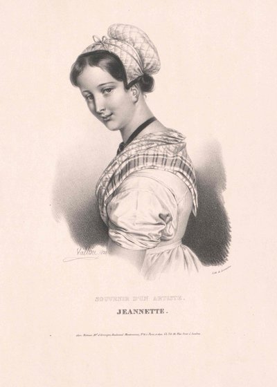 A vécu vers 1826 Jeannette - Artist Unknown