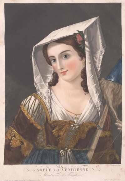 A vécu au XVIe siècle Adele La Venitienne - Artist Unknown