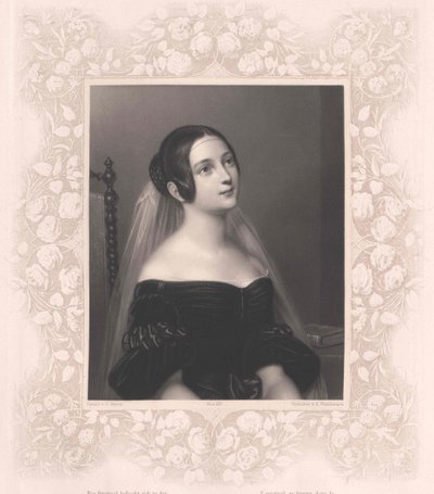 Louise baronne von Neubeck (imprimé) - Artist Unknown