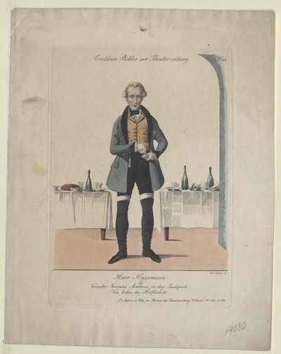 Ludwig homme au foyer - Artist Unknown