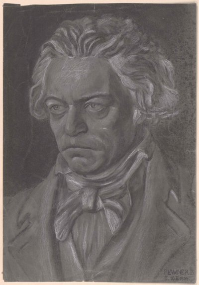 Ludwig van Beethoven - Artist Unknown