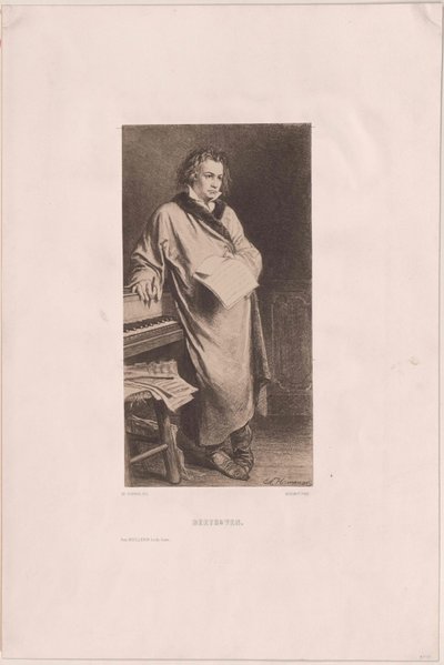 Ludwig van Beethoven - Artist Unknown