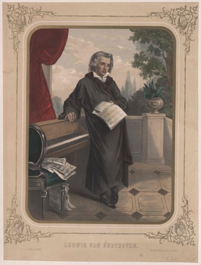 Ludwig van Beethoven - Artist Unknown