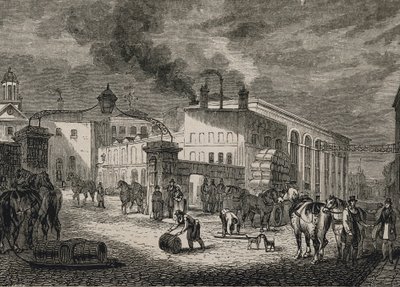 Porte principale du Barclay