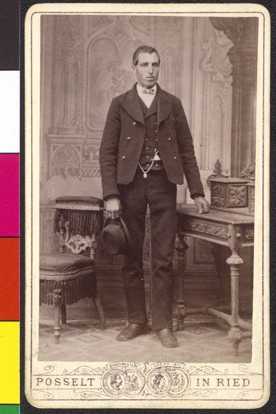 Homme en livrée - Haute-Autriche - Artist Unknown