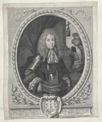 Margrave de Brandebourg Christian Albrecht - Artist Unknown