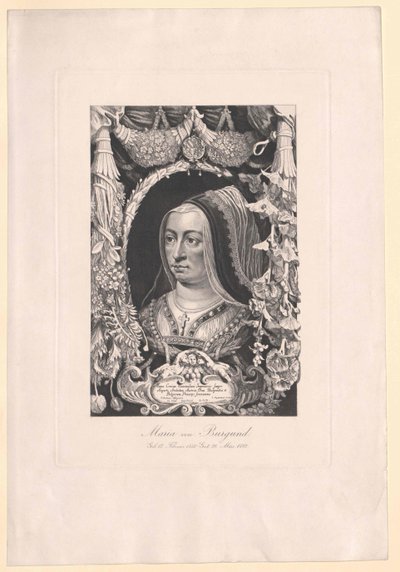 Marie de Bourgogne - Artist Unknown