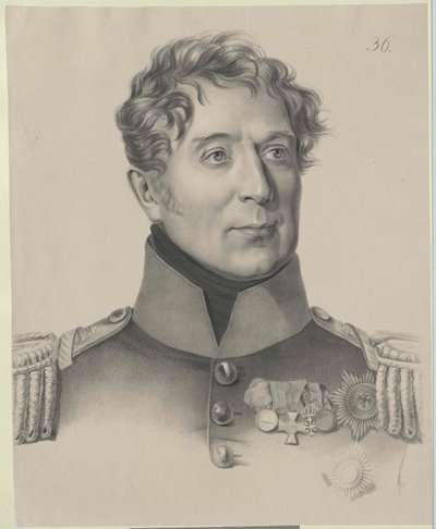 Mikhail Andreyevich comte Miloradovich - Artist Unknown