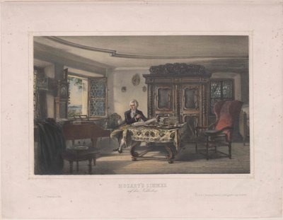 Mozart à la composition - Artist Unknown
