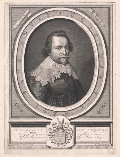 Nikolaus Johannes Honigh (impression) - Artist Unknown