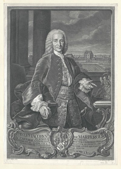 Paul Jakob von Marperger - Artist Unknown