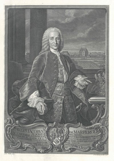 Paul Jakob von Marperger - Artist Unknown