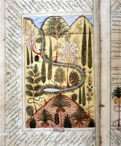 Jardin persan - Artist Unknown