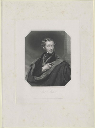 Philip Henry earl viscount Mahon Stanhope - Artist Unknown
