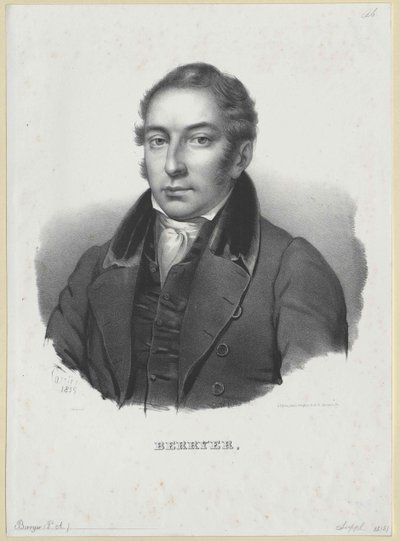 Pierre Antoine Berryer (print) - Artist Unknown