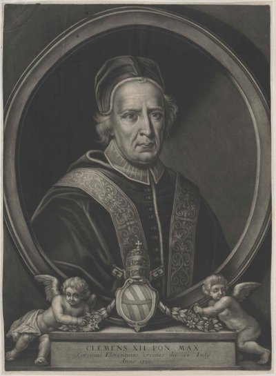 Pape Clément XII - Artist Unknown