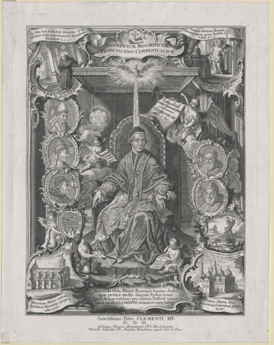 Pope Clement XIV - Artist Unknown