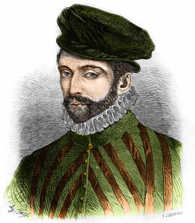 Portrait Nicolas de Neufville, seigneur de Villeroi, homme d