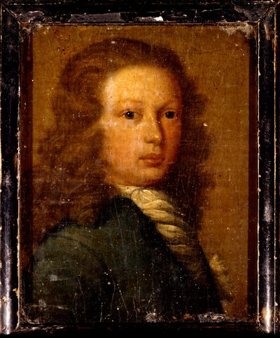 Portrait du capitaine William Kidd jeune homme - Artist Unknown