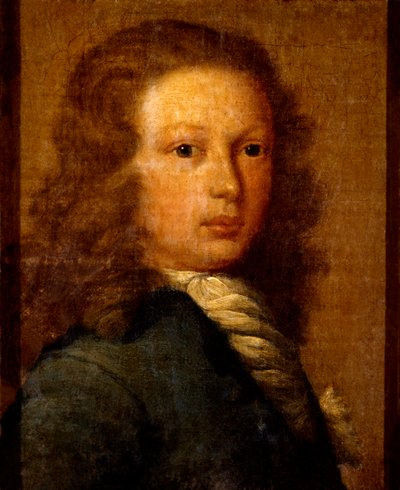 Portrait du capitaine William Kidd jeune homme - Artist Unknown