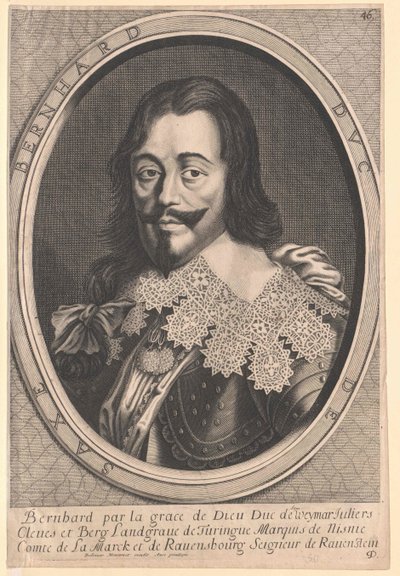 Prince de la Maison de Saxe-Weimar Bernard - Artist Unknown