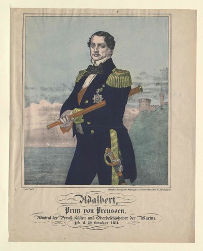Prince de Prusse Adalbert - Artist Unknown