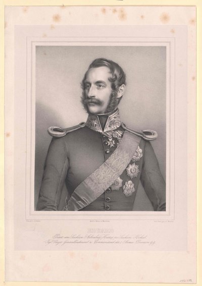 Prince de Saxe Altenburg Eduard - Artist Unknown