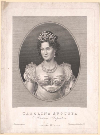 Princesse de Bavière (1792-1873) Caroline - Artist Unknown