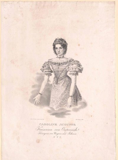 Princesse de Bavière (1792-1873) Caroline - Artist Unknown