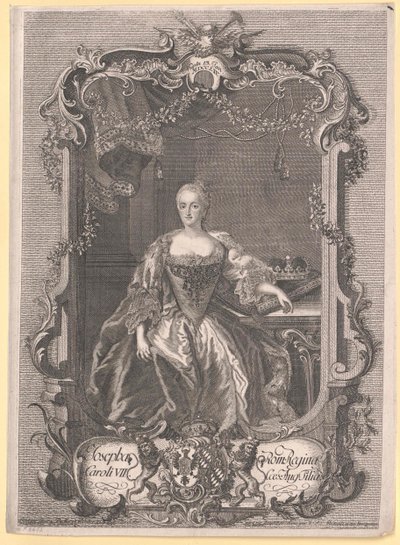 Princesse de Bavière Maria Josefa - Artist Unknown
