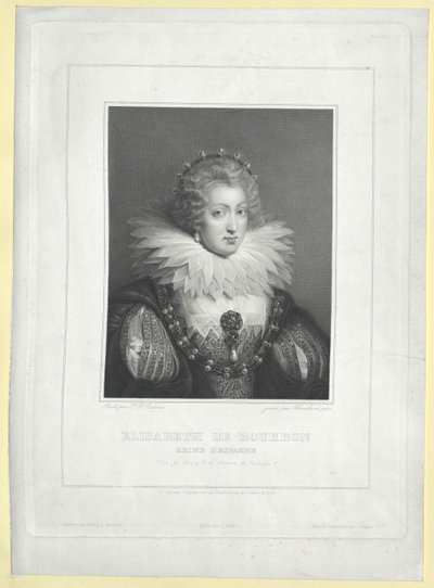 Princesse de France Élisabeth - Artist Unknown