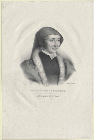 Princesse de France Margaret (impression) - Artist Unknown