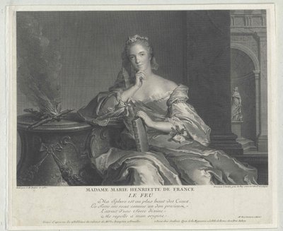 Princesse de France Marie Henriette - Artist Unknown