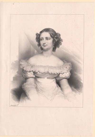 Princesse de Holstein-Sonderburg-Augustenburg Caroline - Artist Unknown