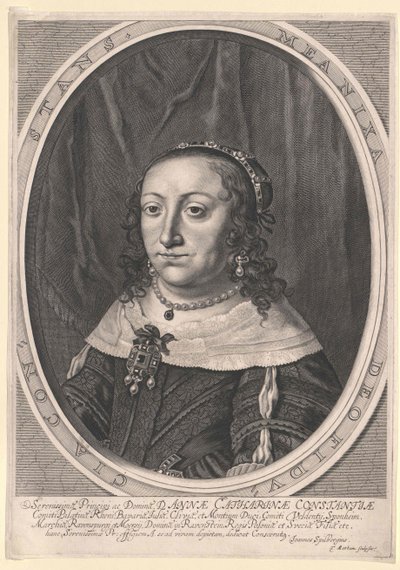 Princesse de Pologne Anna Katharina Constance - Artist Unknown