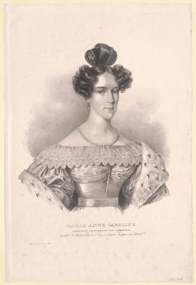 Princesse de Savoie-Sardaigne Maria Anna - Artist Unknown
