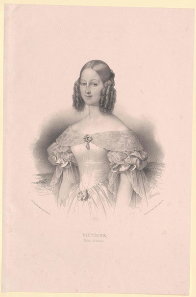 Princesse de Saxe-Cobourg-Gotha Victoria - Artist Unknown