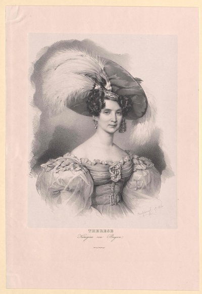 Princesse de Saxe-Hildburghausen (1792-1854) Thérèse - Artist Unknown