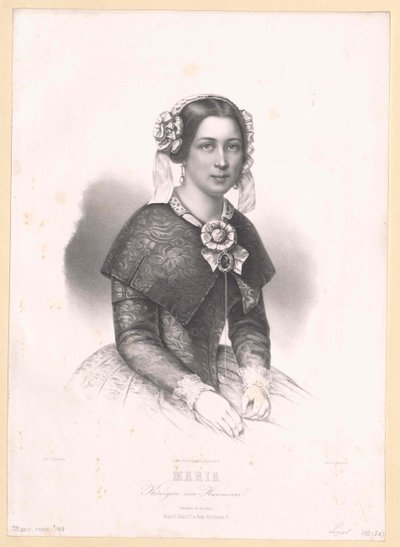 Princesse de Saxe Altenburg Marie - Artist Unknown