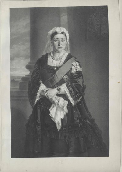 Reine de Grande-Bretagne Victoria - Artist Unknown