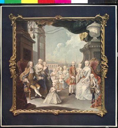 Impératrice romaine allemande 1717 - 1780 Marie-Thérèse - Artist Unknown