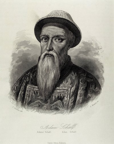 SCHALL VON BELL, Adam (1591-1661). Jésuite et astronome allemand. Il a passé la majeure partie de sa vie comme missionnaire en Chine et est devenu conseiller de l