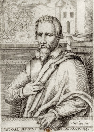 SERVET, Miguel (1511-1553). Médecin et théologien espagnol. Xylographie. FRANCE. ÎLE-DE-FRANCE. Paris. Bibliothèque nationale - Artist Unknown
