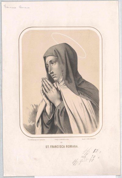 Saint Frances Romana - Artist Unknown