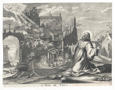 Saint François de Paula - Artist Unknown