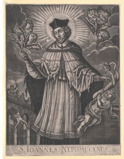Saint Johannes de Pomuk - Artist Unknown