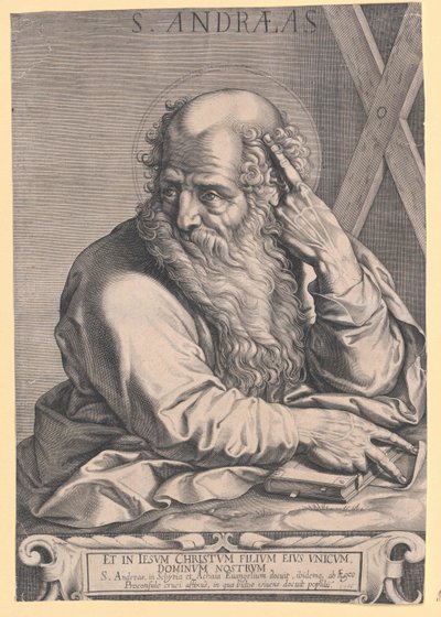 Saint apôtre André - Artist Unknown