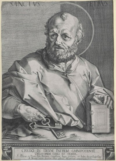 Saint apôtre Pierre - Artist Unknown