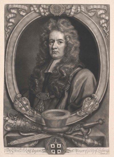 Sir Robert Clayton - Artist Unknown