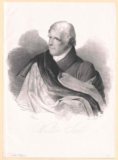 Sir Walter Scott - Artist Unknown